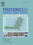 Photonics and Nanostructures - Fundamentals and Applications