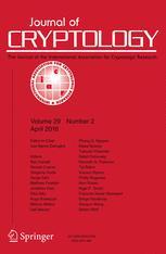 Journal of Cryptology