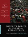 Issues for Debate in American Public Policy  Selections from Cq Researcher | Edition: 14