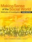 Making Sense of the Social World Methods of Investigation | Edition: 3