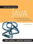 Starting Out with Java From Control Structures through Data Structures | Edition: 2