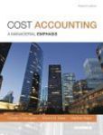 Cost Accounting, Student Value Edition | Edition: 15