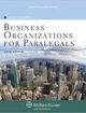 Business Organizations for Paralegals 6e | Edition: 6