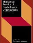 Ethical Practice of Psychology in Organizations | Edition: 2