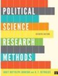 Politicsl Science Research Methods | Edition: 4