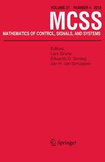 Mathematics of Control, Signals, and Systems