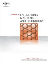 Journal of Engineering Materials and Technology
