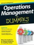Operations Management For Dummies | Edition: 1