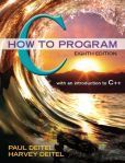 C How to Program | Edition: 8