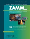 ZAMM - Journal of Applied Mathematics and Mechanics / Zeitschrift für Angewandte Mathematik und Mechanik