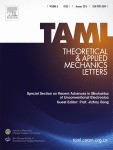 Theoretical and Applied Mechanics Letters