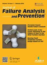 Journal of Failure Analysis and Prevention
