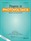 Progress in Photovoltaics: Research and Applications
