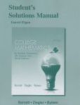 Student's Solutions Manual for College Mathematics for Business, Economics, Life Sciences and Social Sciences | Edition: 13
