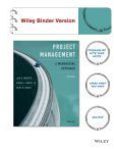 Project Management, Binder Ready Version A Managerial Approach, 9th Edition | Edition: 9
